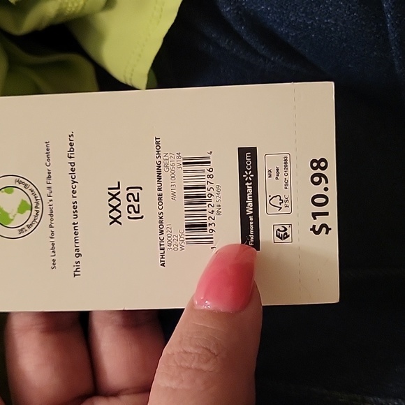 Athletic Works Women's XXXL (22) Core Running Shorts - Picture 8 of 12